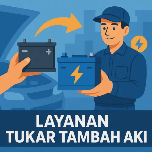 Layanan Tukar Tambah Aki – Ganti Aki Lama Tanpa Repot jakarta selatan